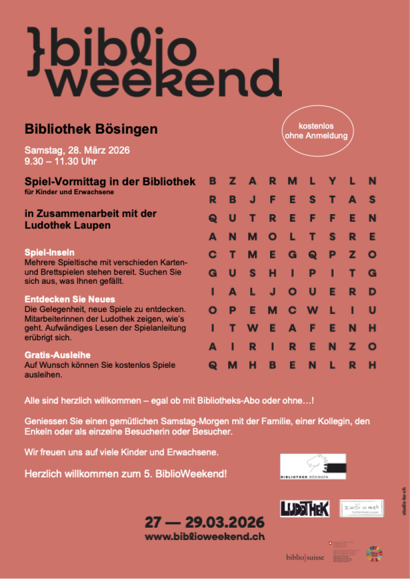 BiblioWeekend 2026